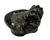 Bronze Shih Tzu Sculpture 