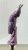Ceramic Purple Parrot Table Lamp