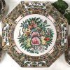 Chinese Octagonal Famille Rose Dinnerware