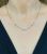 Classic Diamond and Blue Irradiated Diamond Necklace
