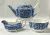 Copeland Spode & Sarreguemines Blue Chintz Dejeuner Set