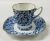 Copeland Spode & Sarreguemines Blue Chintz Dejeuner Set