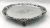 Crested Sterling Silver Waiter, Richard Rugg I Dated 1772