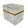 Baccarat Style Crystal Dresser Box