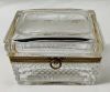 Baccarat Cut Crystal Comfit Box