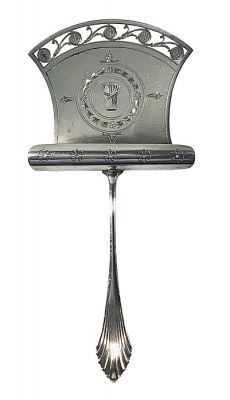 Dutch 833 Fine Silver Asparagus Server