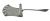 Dutch 833 Fine Silver Asparagus Server