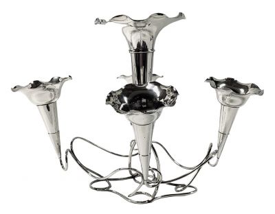 Edwardian Silver Plate Epergne