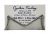 Edwardian Sterling Silver Place Card / Menu Holders Dated 1906