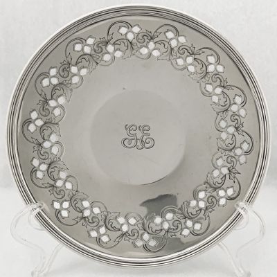 Edwardian Tiffany & Co. Sterling Silver Pedestal Dish
