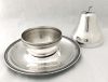 Egyptian Silver Figural Jam Jar
