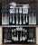 Ellis Sterling Silver Puritan Flatware For 12