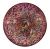 Enamelled Cranberry Lobmeyr Pedestal Dish