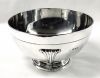 English Art Deco Sterling Silver Bowl Dated 1928