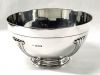 English Art Deco Sterling Silver Bowl Dated 1928