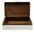 English Art Deco Sterling Silver Box Dated 1929
