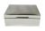 English Art Deco Sterling Silver Box Dated 1931