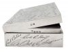English Art Deco Sterling Silver Signatures Box