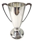 English Art Deco Sterling Silver Trophy Dated 1920