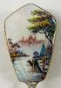 English Enamelled Dresser Set