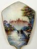English Enamelled Dresser Set
