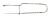 English Sterling Silver Asparagus Tongs Dated 1906