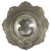 English Sterling Silver Monteith Pedestal Bowl Dated 1883