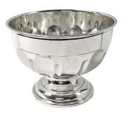English Sterling Silver Pedestal Bowl Dated 1917