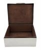 English Sterling  Silver Box Dated 1919