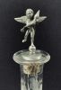 Etched Glass Grape & Vine Decanter