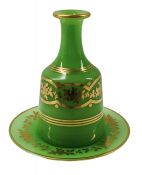 French Opaline Carafe & Stand