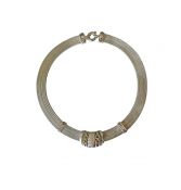 Gabrielle Bruni Vintage Silver and 14kt Necklace