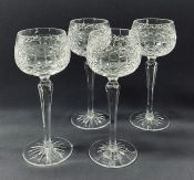 Galway Crystal Castlerosse Hock Wine Glasses