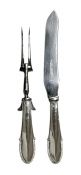 Georg Jensen Beaded Sterling Silver Poultry Carving Set