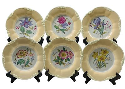 George Jones / Crescent China Botanical Cabinet Plates