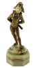 Georges Omerth Bronze Harlequin