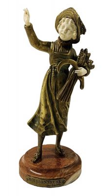 Georges Omerth Bronze Harvester