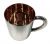 German 800 Fine Silver Christening Cup