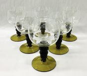 German Roemer/Rummer Wine Glasses