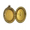 Gold Filled Locket, Engraved “MJL”