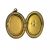 Gold Filled Locket, Engraved “MJL”