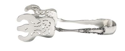 Gorham Buttercup Sterling Silver Asparagus Tongs