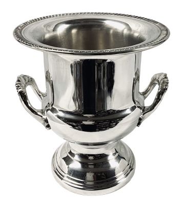 Grecian Urn Shape Silver Plate Champagne Cooler