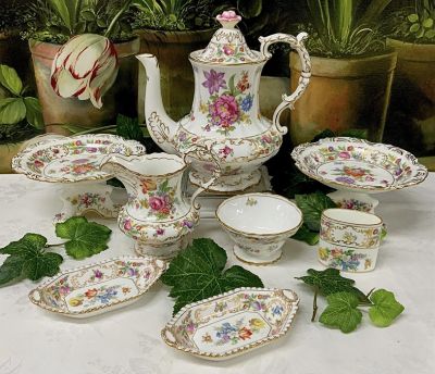 Hammersley Dresden Sprays Coffee Set