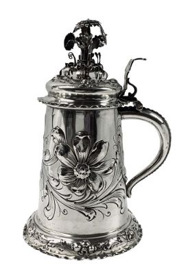 Hanau Germany Silver Stein