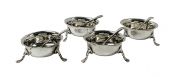 Haseler Brothers Sterling Silver Salt Cellars Dated 1911/12