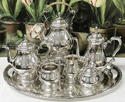 International Prelude Sterling Silver Tea Set