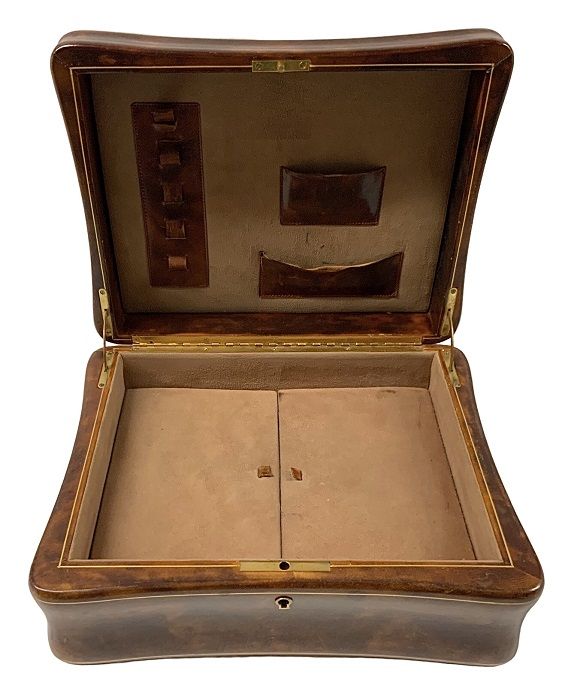 Italian Leather Jewellery Box