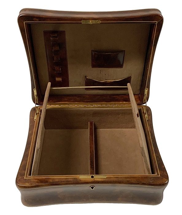 Italian Leather Jewellery Box