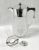 Koch & Bergfeld 800 Fine Silver & Crystal Pitcher